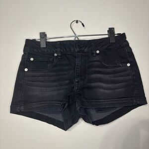 American Eagle Outfitters Black Jean Shorts
